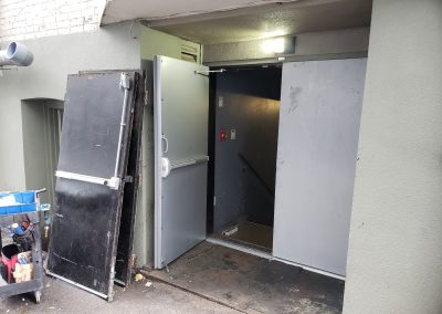 commercial metal doors replace